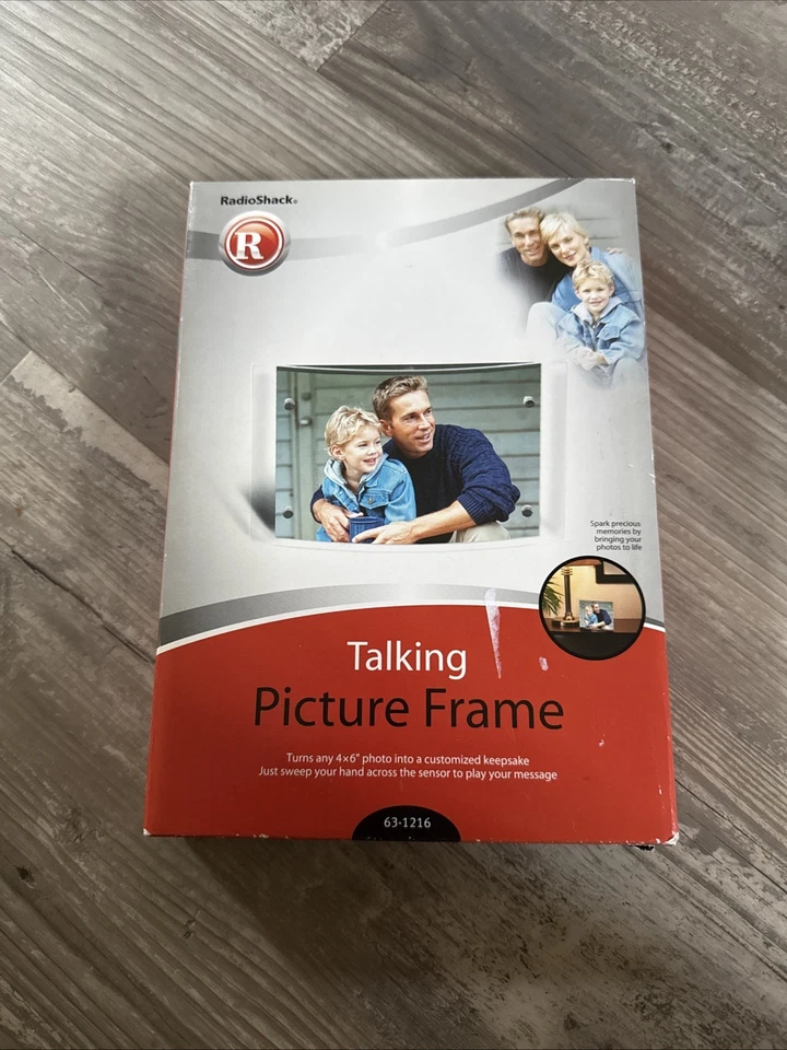 Vintage Radio Shack Talking Picture Frame 4x6  (NEW IN BOX) - Image 1 of 1