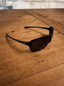 Oakley Dispute Sonnenbrille schwarz polarisiert 009233-05 LESEN - Bild 1 von 9