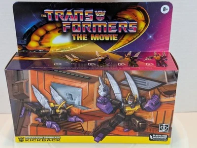 Transformers The Movie Retro Reissue G1 Insecticon KICKBACK Walmart MISB - Image 1 of 2