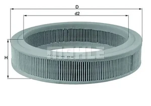 Filtro de aire Cartucho filtrante LX 108 KNECHT para FORD FIESTA II ESCORT III - Imagen 1 de 1