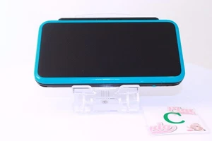 New Nintendo 2DS LL XL　Turquoise Black [Rank :C] - Picture 1 of 14