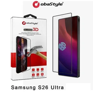 PELLICOLA VETRO TEMPERATO per DISPLAY CURVO 3D FULLBODY per SAMSUNG S26 ULTRA - Foto 1 di 1