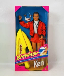 🌟Muñeca Baywatch Ken, salvavidas Ken con WaveRunner, Barbie Mattel 13200 1994 - Imagen 1 de 7