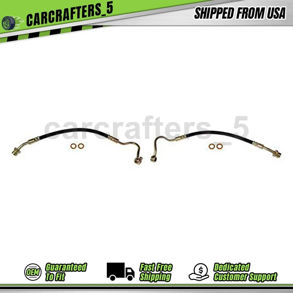 2 mangueras hidráulicas de freno trasero para Hyundai Entourage 2007 2008 3,8 L Foto 1 de 4