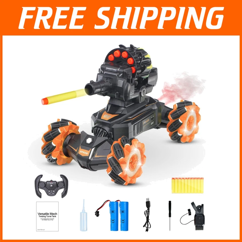 Dual Control Mode RC Car with Soft Bullets & Water Bomb - Image 1 of 4