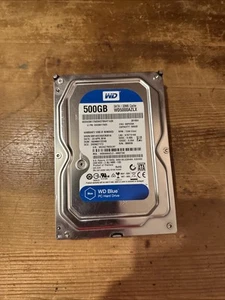 Western Digital Blue 500GB 3.5" SATA Desktop Hard Drive 7200RPM Tested - Picture 1 of 9