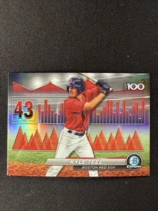 Kyle Teel Rookie Card RC 2024 Bowman Chrome Top 100 Prospects #BTP-43 - Picture 1 of 2
