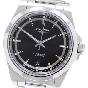 LONGINES Conquest L3.720.4 Date black Dial Automatic Boy's Watch_908202 - Picture 1 of 7
