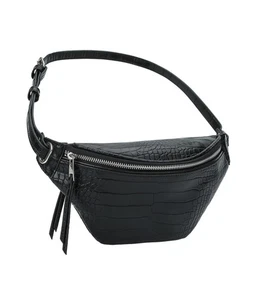 Modische Hüfttasche für Damen Herren Geprägtes Krokoleder Bauchtasche Crossbody B... - Bild 1 von 8