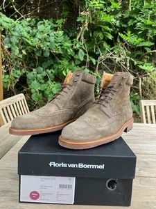 Floris van Bommel Stiefel "De Brikke 02.01 in dark green" - Neu handgefertigt - Bild 1 von 11