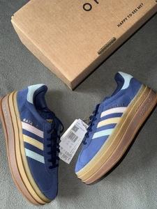 Adidas Gazelle Bold | Navy / Pastel | UK5.5 | Brand New | RRP £100 - Picture 1 of 7