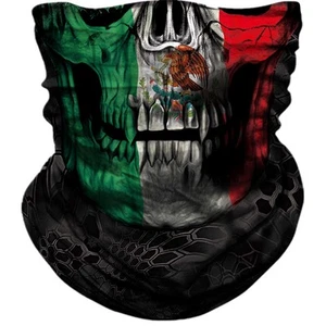 Seamless Neck Gaiter Shield Scarf Bandana Face Mask Seamless UV Protection fo... - Picture 1 of 4