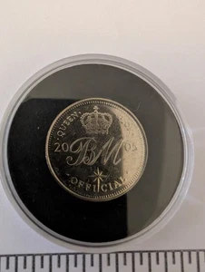 Queen & Paul Rodgers: Offizielle Sixpence Münze Plektrum Brian May - Bild 1 von 3