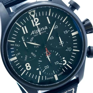 Reloj suizo cronógrafo Alpina Startimer AL371X4SP6 cuarzo 42 mm para hombre - Imagen 1 de 11