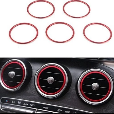 Ventilación Anillos Marco Apto para Mercedes Benz Clase A Gla Cla C117 X157 AMG - Imagen 1 de 4