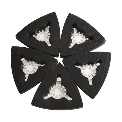 Arbor Oscillating Pad Sanding Sonicrafter Tool Triangular 5PCS Xmas-Gift - Image 1 of 4