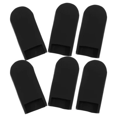  6pcs Saxophone Thumb Rest: Black Silicone Cushion Pads For Sax Thumb - Sax - Imagen 1 de 4