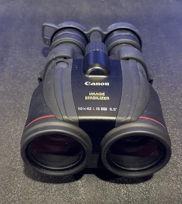 Canon 10x42 L IS WP Image Stabilized Binocular Black 0155B002 - Display Item - Image 1 of 4