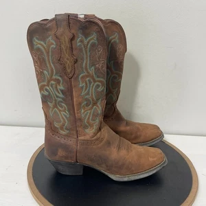 Justin Boots Women 7 / 38 Model L2552 Leather Stampede Western Cowgirl Boot - Picture 1 of 10