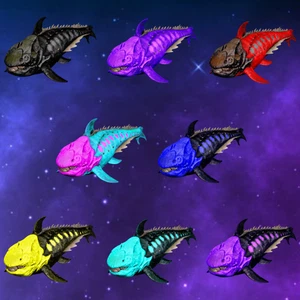 Ark Survival Ascended PVE Dunkleosteus - Dunky ESTADÍSTICAS SUPERIORES - Imagen 1 de 4