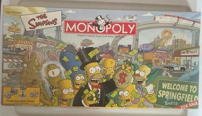 Juego de Mesa Hasbro Monopoly Edición Los Simpson - MN006-025 Foto 1 de 4