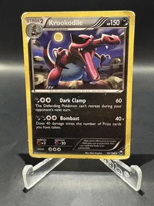 Krookodile 66/108 Dark Explorers Set Pokemon Trading Card TCG Rara Holo 2012 - Foto 1 di 2