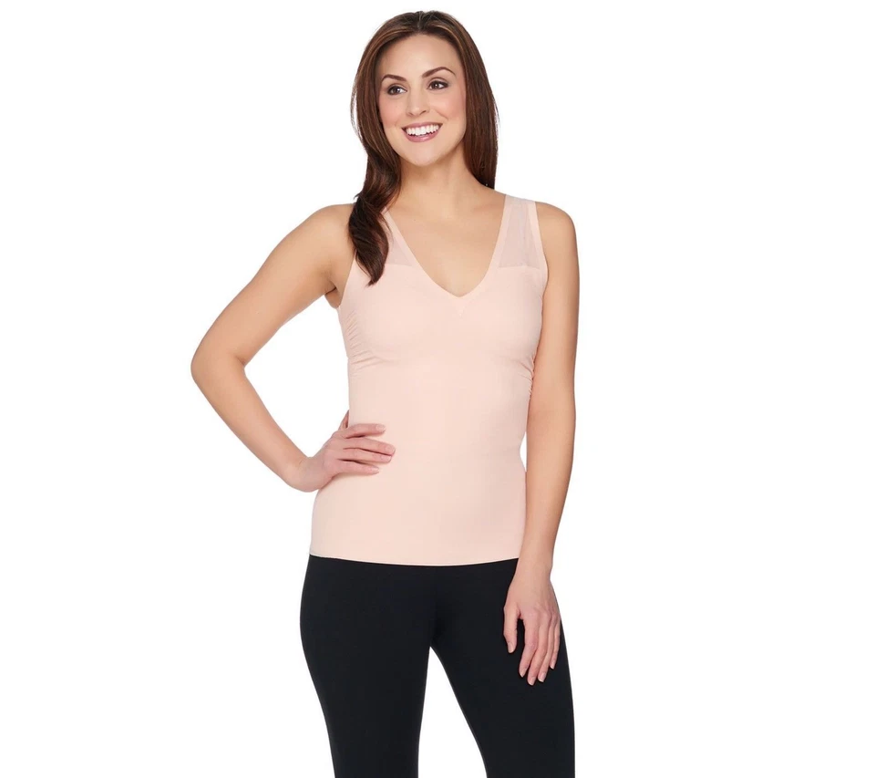 Sonic Slimmers by Kathleen Kirkwood Body/Bust Minimizing Tank, Mood, M - Image 1 of 1