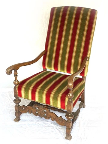 Antique Louis XIV Throne Style Arm Chair - Pick Up Calif 92313 Cover