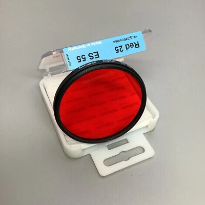 Heliopan Digital ES 55mm Light Red 25 8x -3 Filter - Image 1 of 4