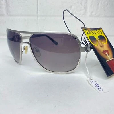 Gafas de sol PLAYBOY mod PB00268-02 plateadas estilo aviador vintage raras para mujer H1362 Foto 1 de 4