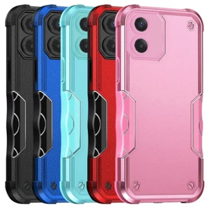 For Motorola Moto G Play 4G 2024 Case Shockproof Protective Hybrid Armor Cover - Picture 1 of 28