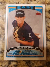 Matt Harvey 2006 Topps Bowman Rookie RC Aflac All American ROOKIE SSP Mint