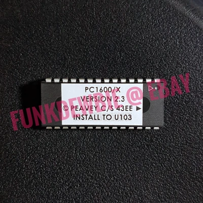 Peavey PC1600 / PC1600x OS v2.3 EPROM Firmware Upgrade KIT / New ROM Update Chip - Image 1 of 3