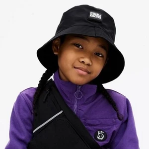 NUEVO Sombrero Cubo Zara Negro X Niños + LilMcKimm Informal Verano 6-9 Años - Imagen 1 de 7