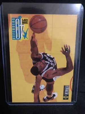1995 David Robinson Upper Deck #408 NBA San Antonio Spurs Basketball Card HOF  - Image 1 of 2