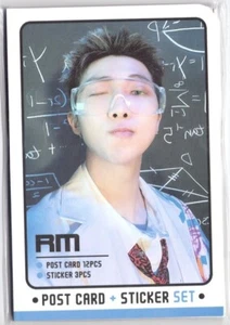 BTS RM [Post Card 12P/ Sticker 3P Set] K-POP 202212 - Picture 1 of 3
