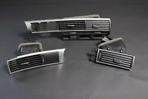 OEM Audi A6 S6 RS6 4F Frischluftausströmer Luftdüsen SET vorn links rechts mitte - Picture 1 of 24
