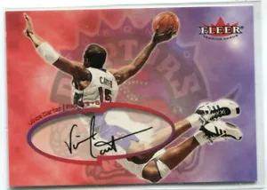 2000-01 Fleer Vince Carter PROMO FACSMILIE AUTO RAPTORS (not a real autograph) - Picture 1 of 1