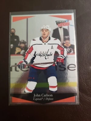 2020-21 John Carlson Ultimate Victory Upper Deck Extended Series Hockey... - Image 1 of 2