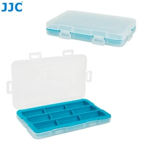 JJC 9 Slots Battery Case Box Storage for CR123 CR123A CR17345 16340 Battery - Picture 1 of 12