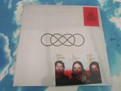 The Pale White Infinite Pleasure Sealed RED Vinyl LP w/PRINTED SIGNED POSTCARD;# - Image 1 of 2