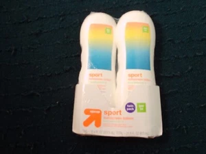 Up & Up Sport Sunscreen Lotion Twin Pack - SPF 50 - 20.8 fl. oz. total - Picture 1 of 3