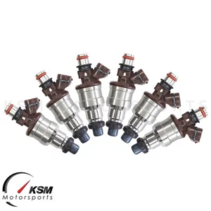 6 x Fuel Injectors 23250-65020 for 1989-1995 Toyota 4Runner Pickup T100 3.0L V6 - Picture 1 of 10