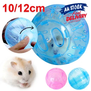 Running Ball Gerbil Plastic Hamster Exercise Mice Pet Rodent Jogging Ball Toy - Picture 1 of 10