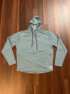Peter Millar Crown Sport Active Performance Hooded Jacket Blue Men's Size L - Picture 1 of 9