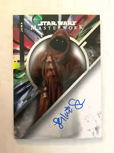 2022 Star Wars MASTERWORK Autograph - Leilani Shiu as JAWA - Obi Wan Kenobi - Picture 1 of 2