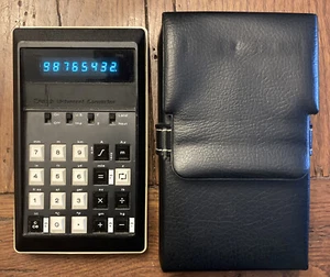 Vintage Sears Universal Converter Calculator w/ Case 801.58840 - Tested Working - Picture 1 of 9