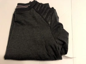 Camisa de lana para hombre mediana yugo tripulación L/S frijoles huesos para el hombro - Imagen 1 de 9