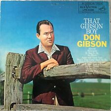 DON GIBSON: That Gibson Boy (US RCA Victor LPM-2038 Mono / Dog)