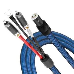 VIBORG OFC Silver Plated Tonarm Cable 5Pin DIN to RCA HiFi Phono Turntable Cable - Picture 1 of 10